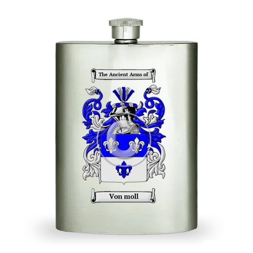 Von moll Stainless Steel Hip Flask